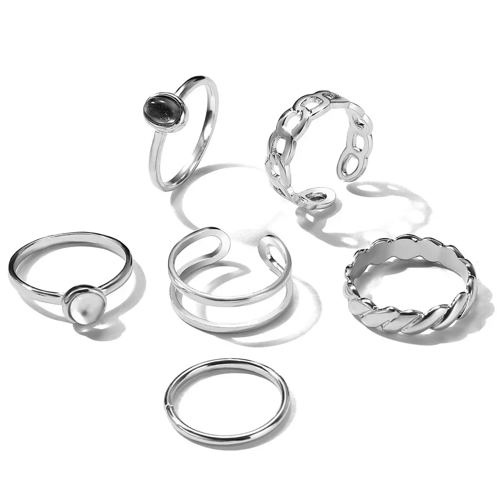 Juan Punk Ring Set