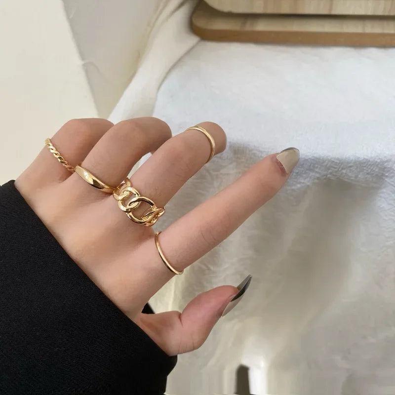 Juan Punk Ring Set