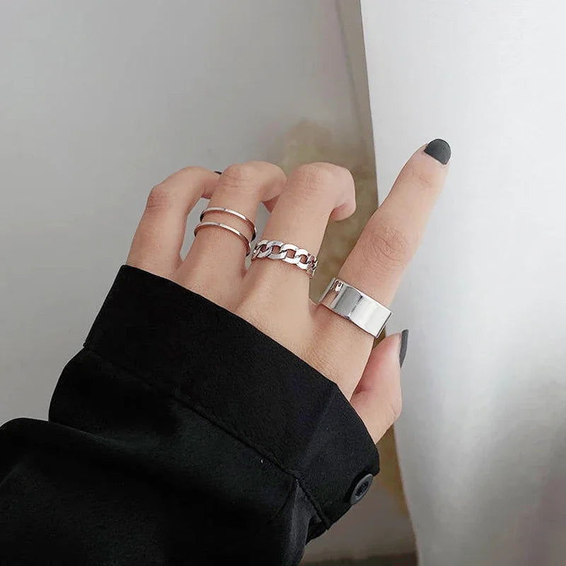 Zhang 7pcs Rings Set