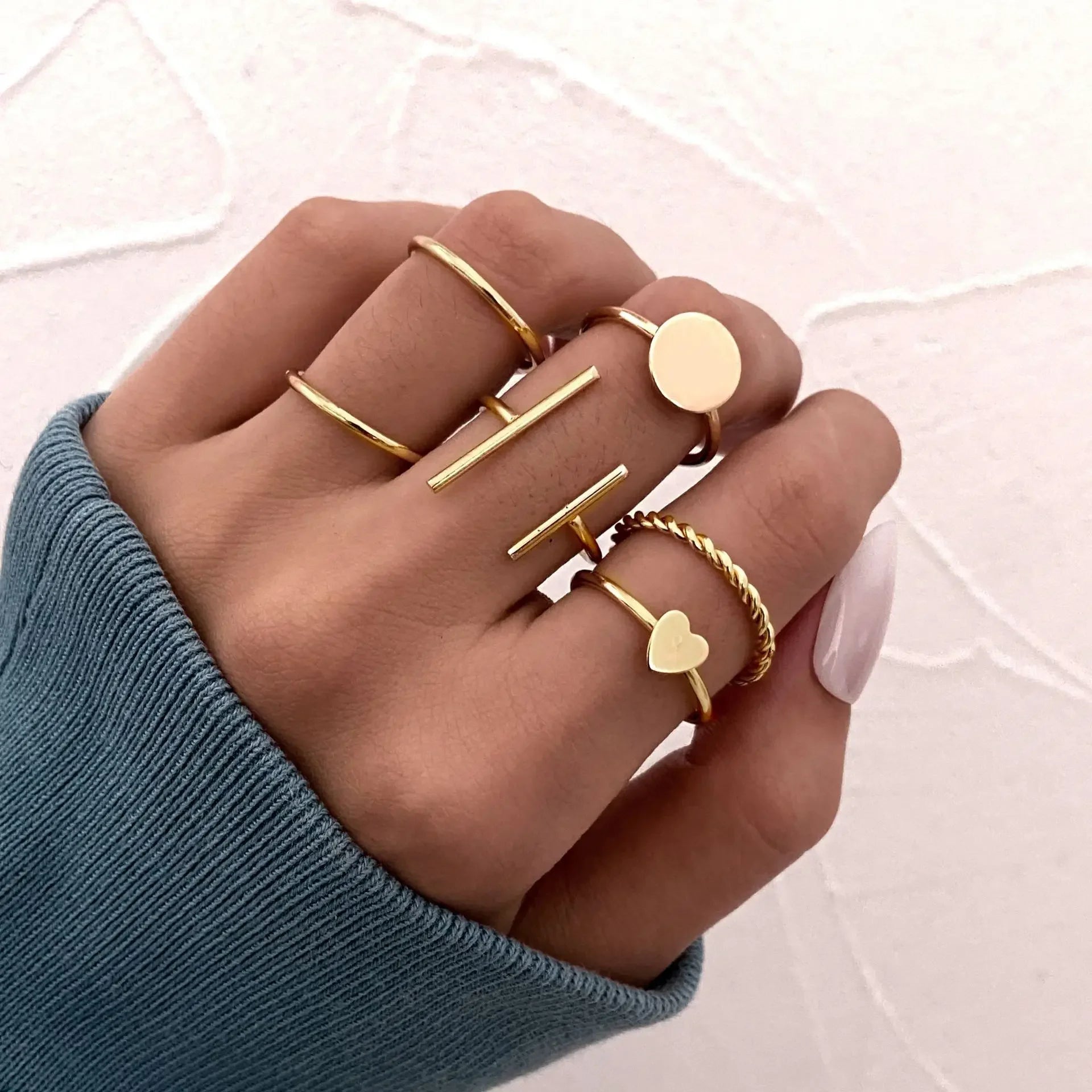 Juan Punk Ring Set