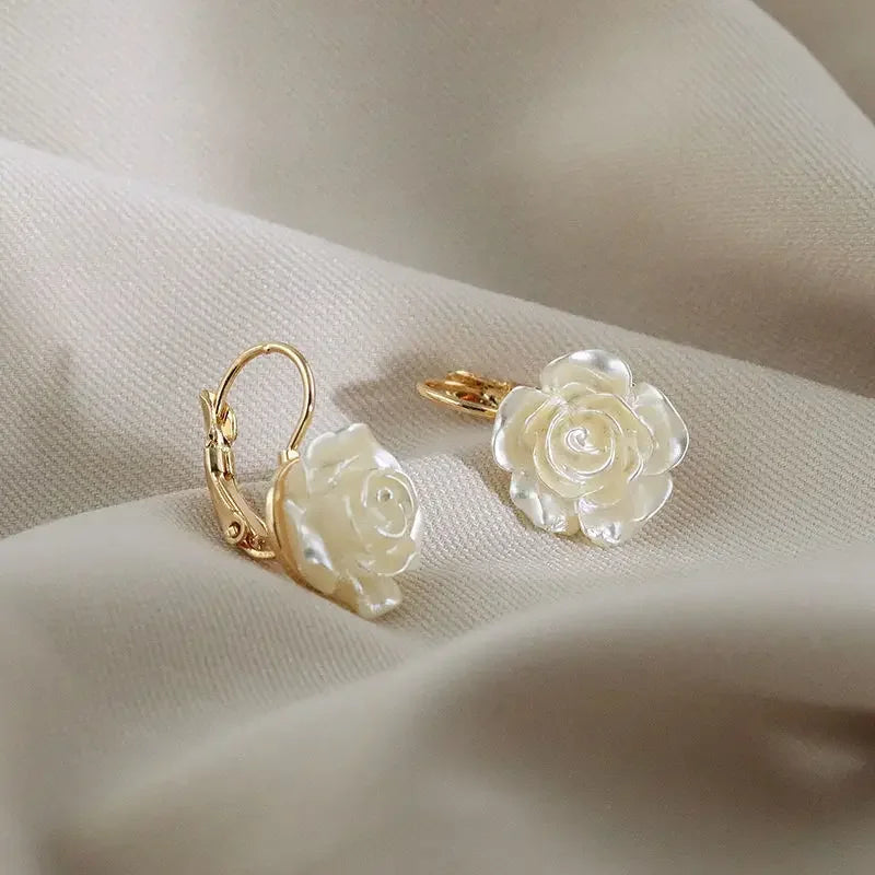 Crystal Bloom Stud Earrings