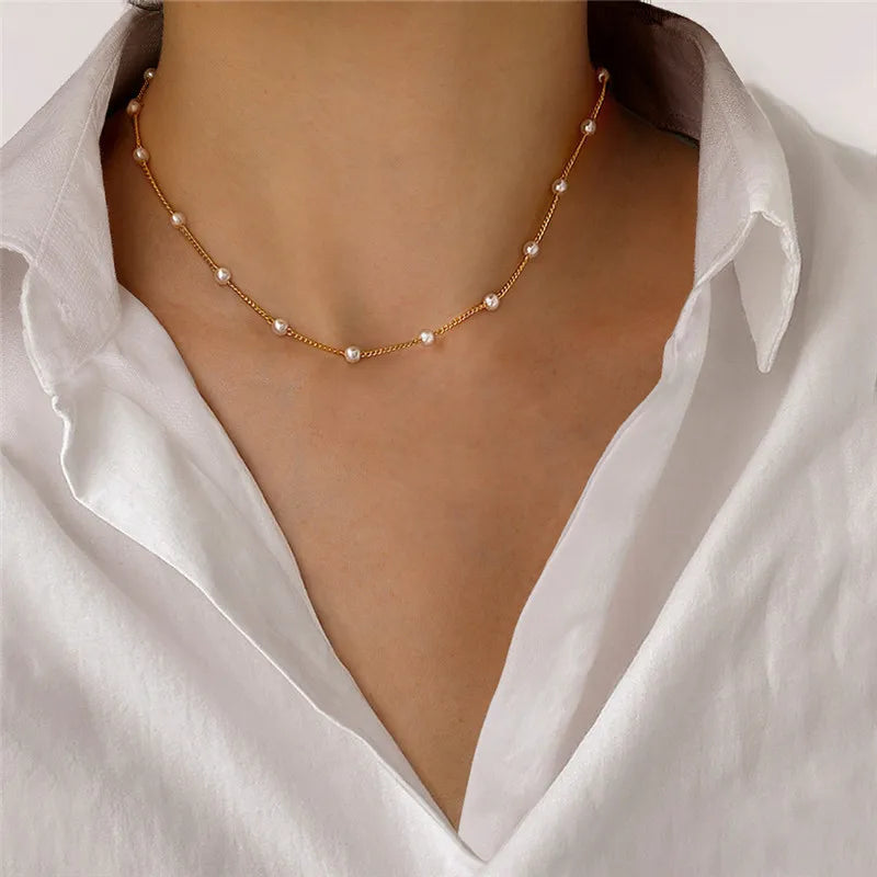 Guo Lan Pearl Choker