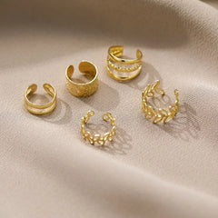 Min-seo Clip Earrings