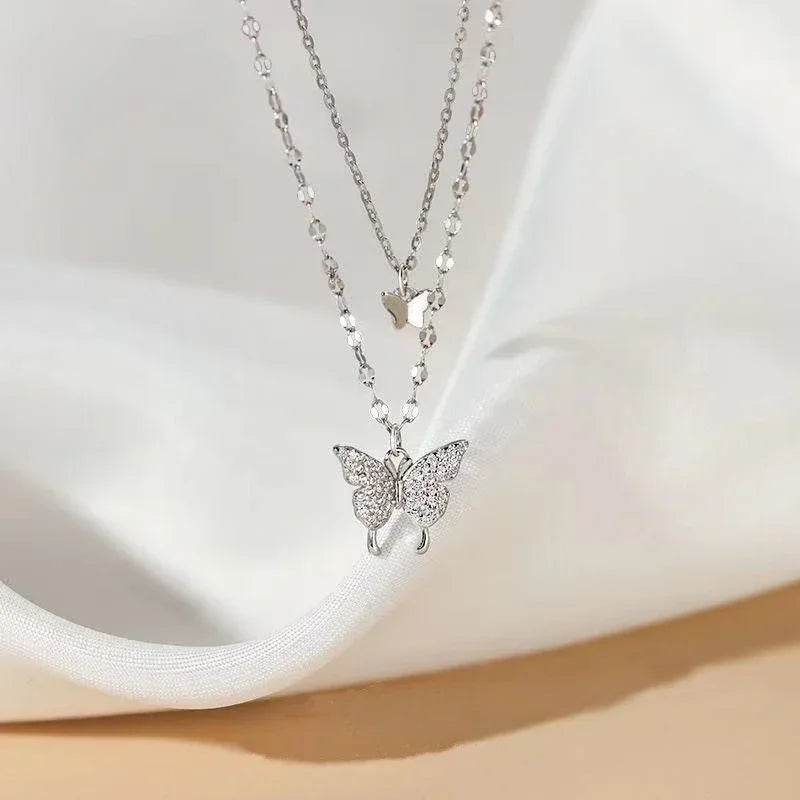 Wang Butterfly Necklaces