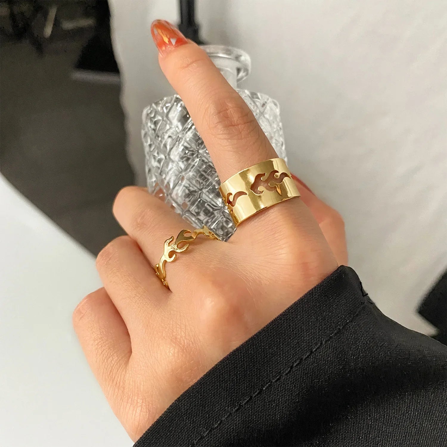 Juan Punk Ring Set