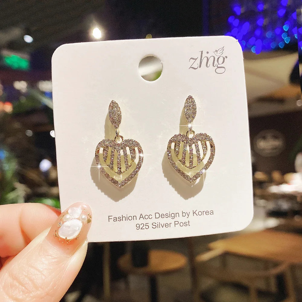 Rika Kondo Heart Earrings