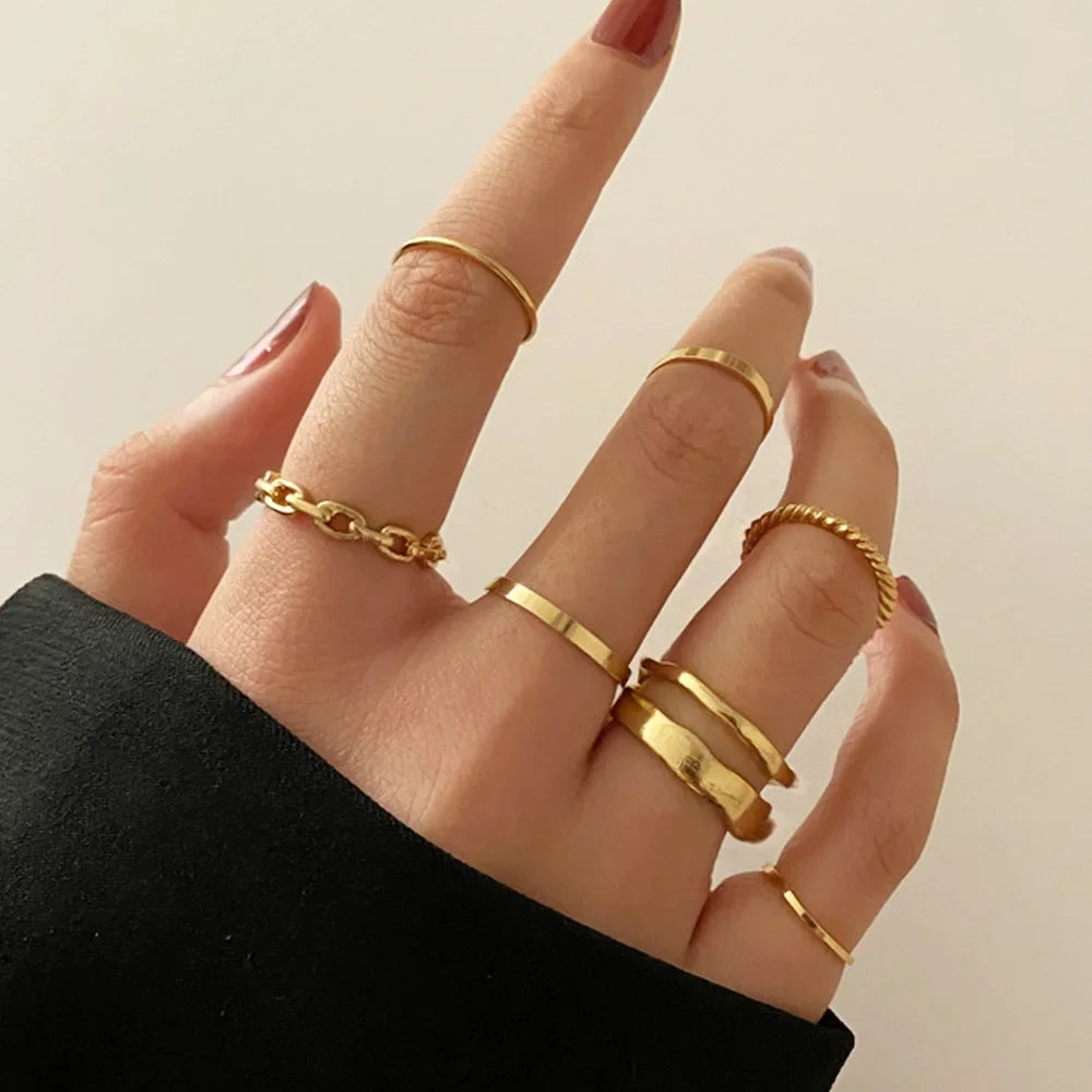 Juan Punk Ring Set