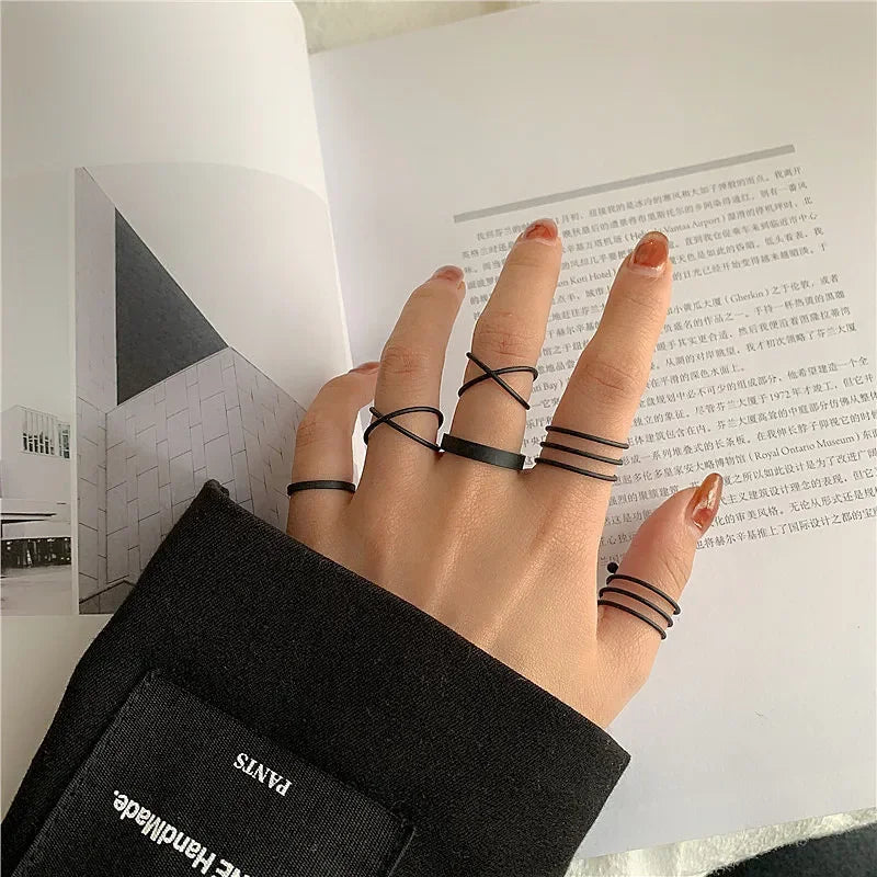 Zhang 7pcs Rings Set