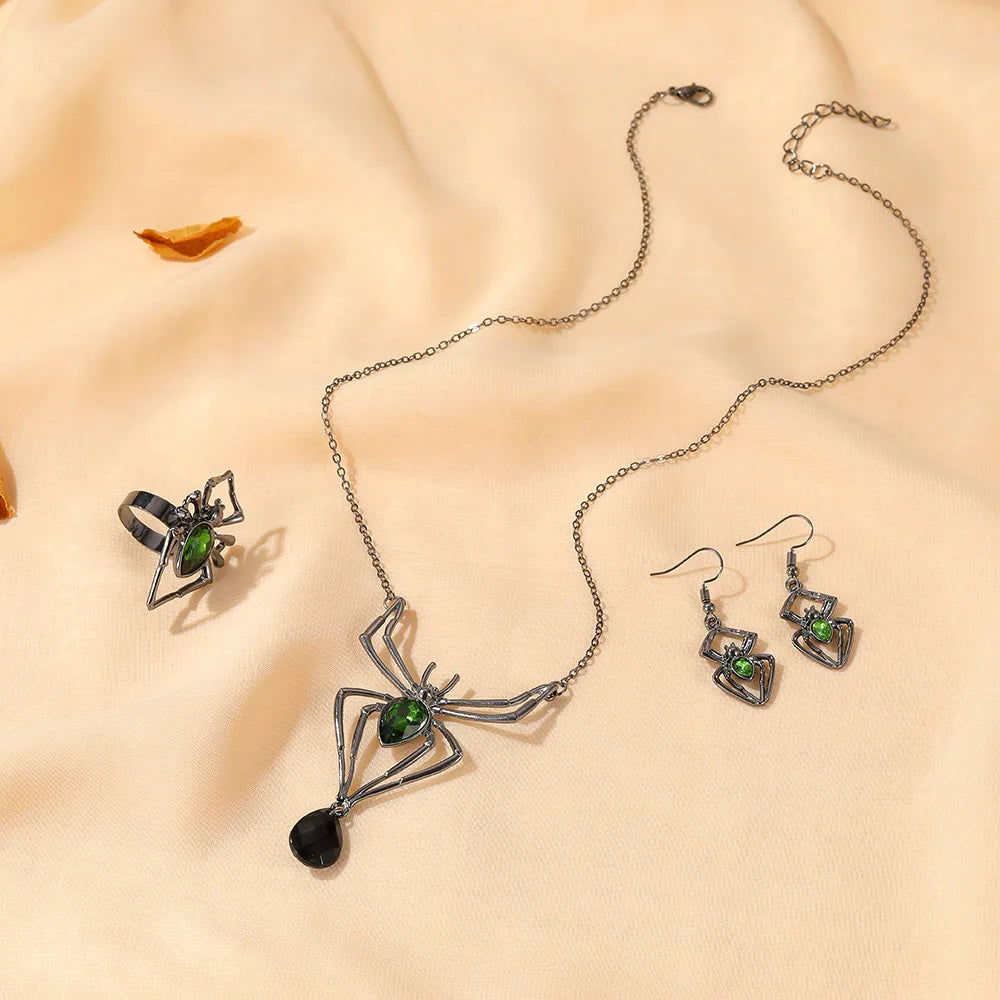 Xia Shi Spider Earrings