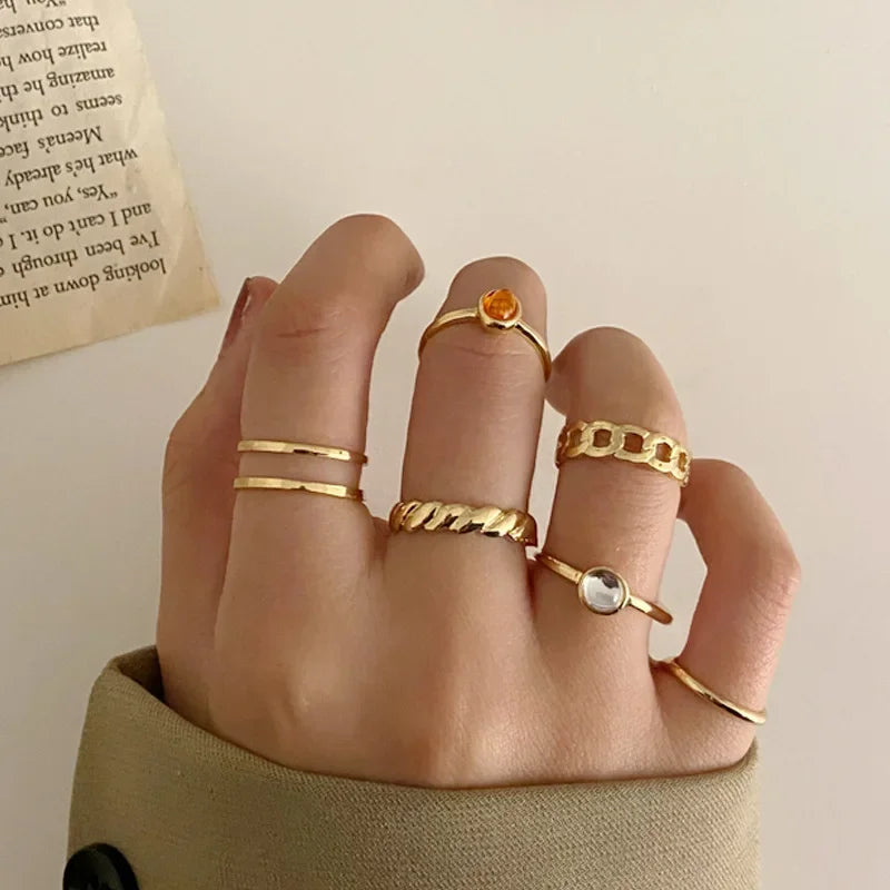 Juan Punk Ring Set