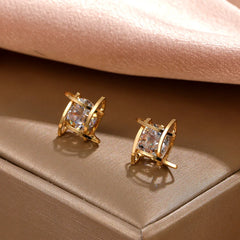 Ella Young Zircon Earrings