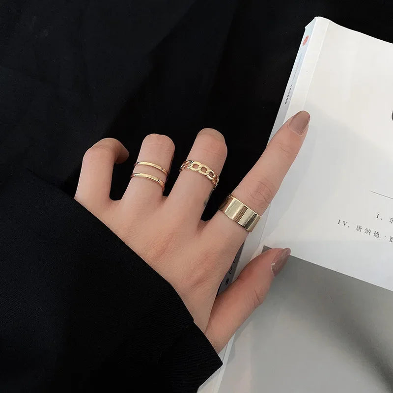 Zhang 7pcs Rings Set