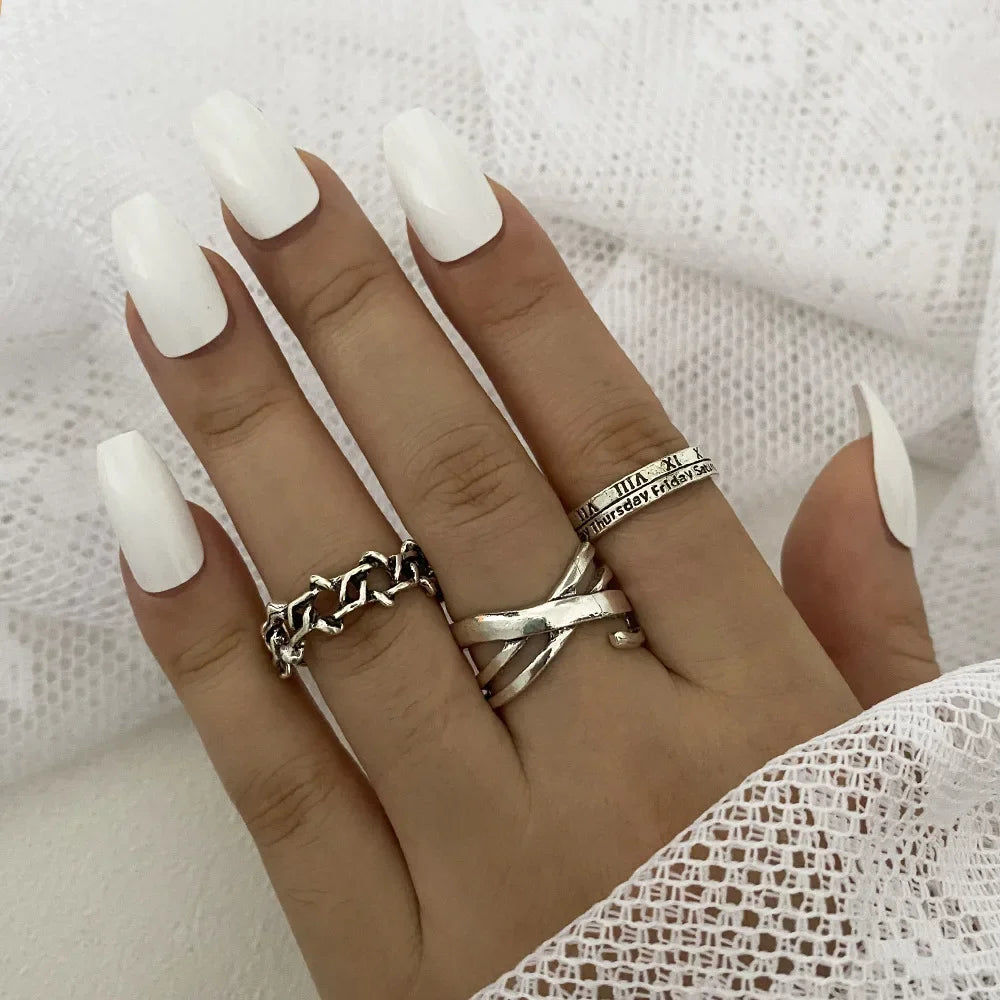 Juan Punk Ring Set