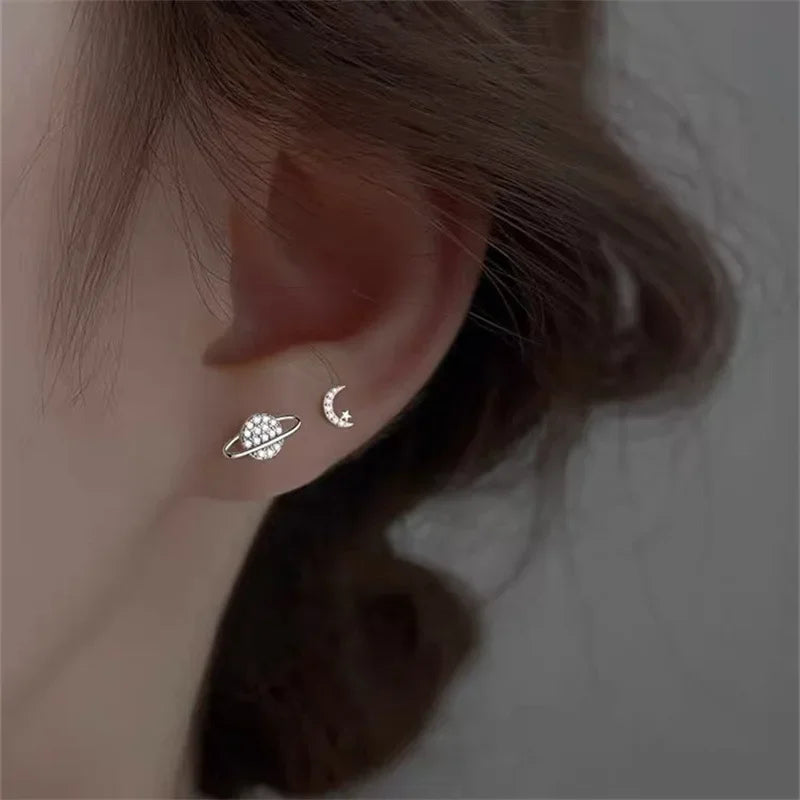 Akiko Tanaka Planet Earrings