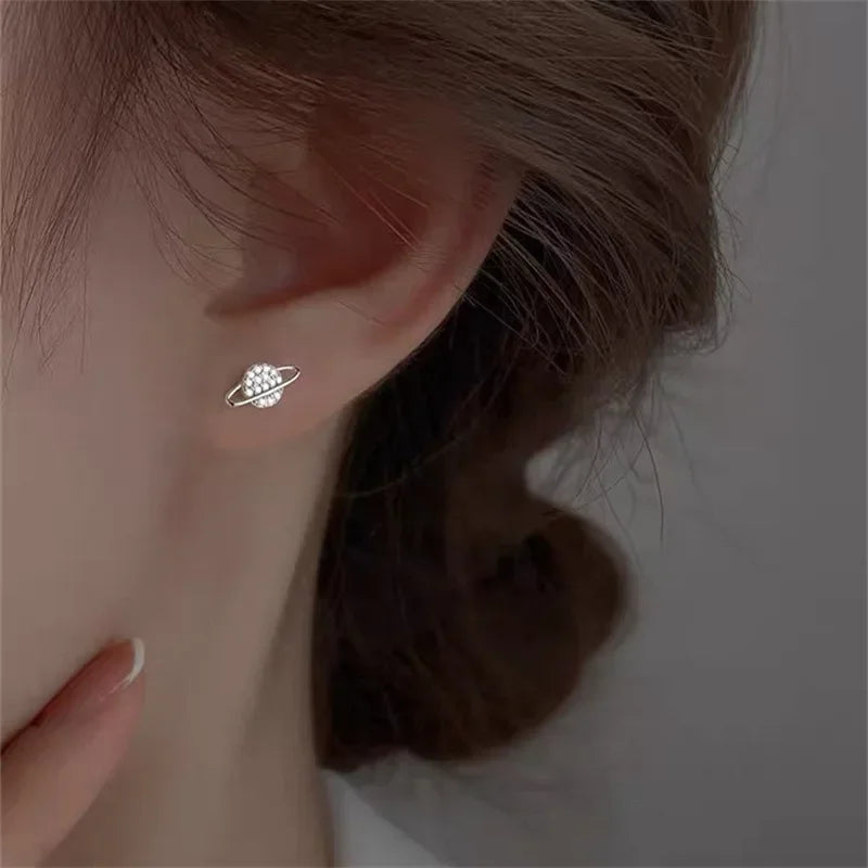 Akiko Tanaka Planet Earrings