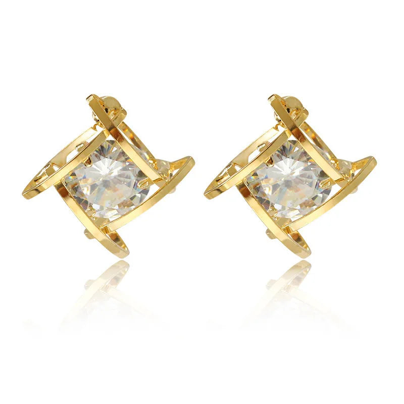 Ella Young Zircon Earrings