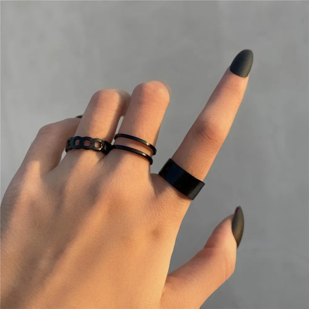 Zhang 7pcs Rings Set