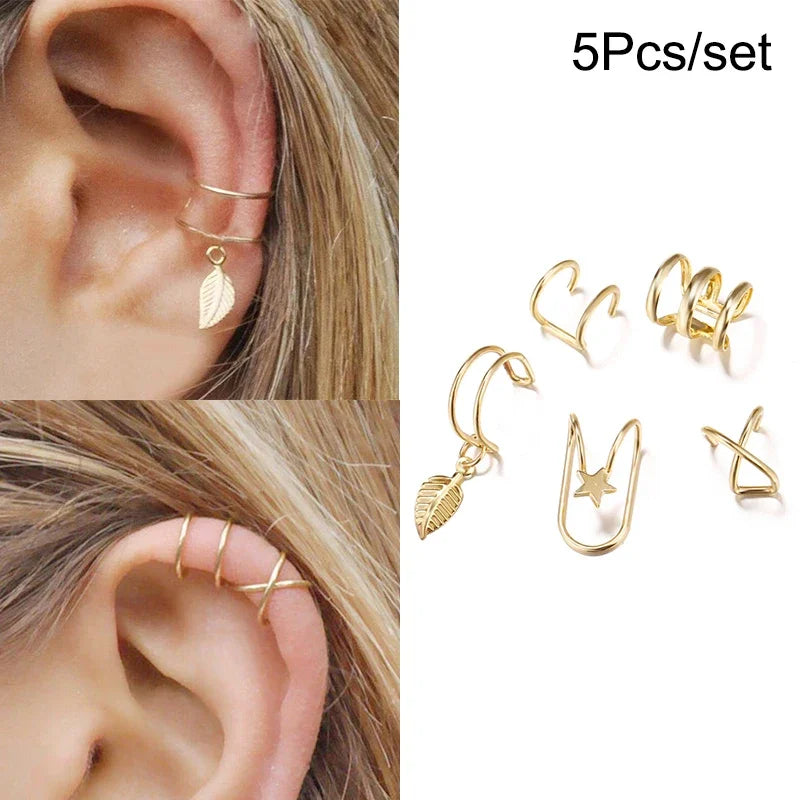 Min-seo Clip Earrings