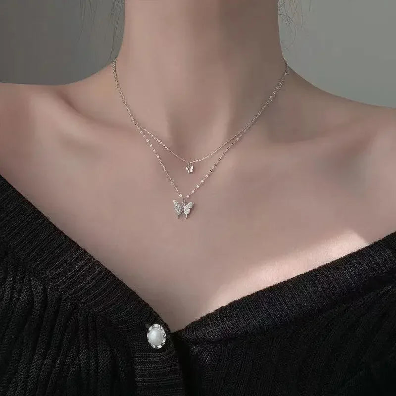 Wang Butterfly Necklaces