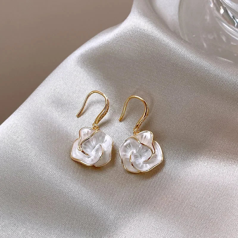 Crystal Bloom Stud Earrings