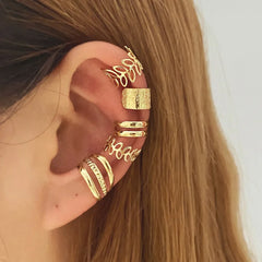 Min-seo Clip Earrings